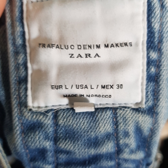 Zara jeans jumpsuit - Picture 2 of 2